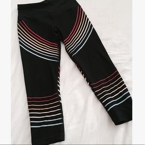 Rad Rainbow Yoga Capri Leggings